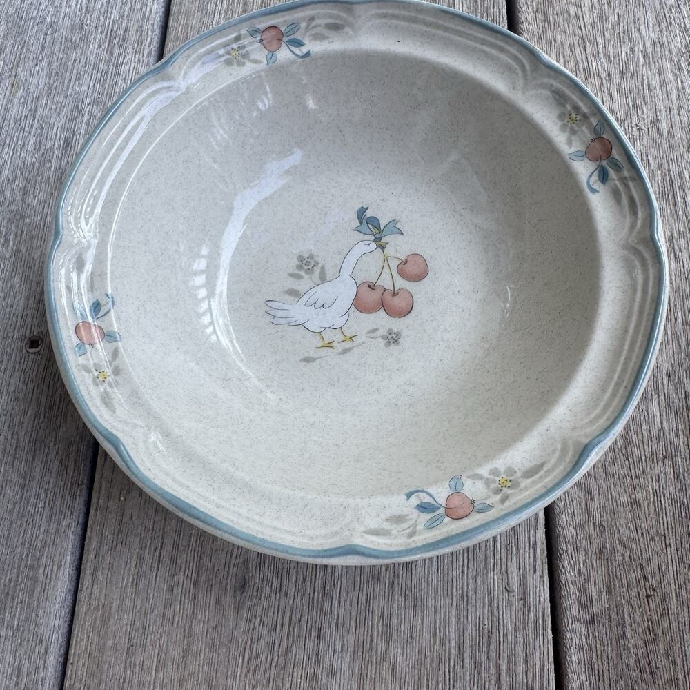 Marmalade Cereal Bowl(s) 7" Goose Heart International Stoneware Cottagecore